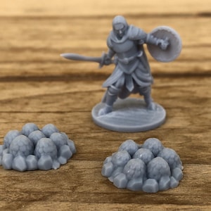 dnd Dragon Eggs pair Nest Dragon Treasure Lair Hoard Tabletop Scatter Terrain RPG Pathfinder D&D Dungeons and Dragons