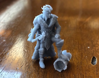 dnd Forest Fairy King Elven Elf 28mm Resin Miniature Wargaming Games RPG  D&D Dungeons and Dragons Pathfinder