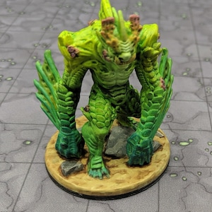 dnd Sea Troll Creature Monster Tabletop Scatter Terrain RPG  Games D&D Wargaming  Scenery Dungeons and Dragons