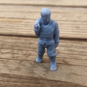 Farmer Townfolk Peasant 28mm Miniature RESIN Tabletop Miniature RPG  D&D Terrain