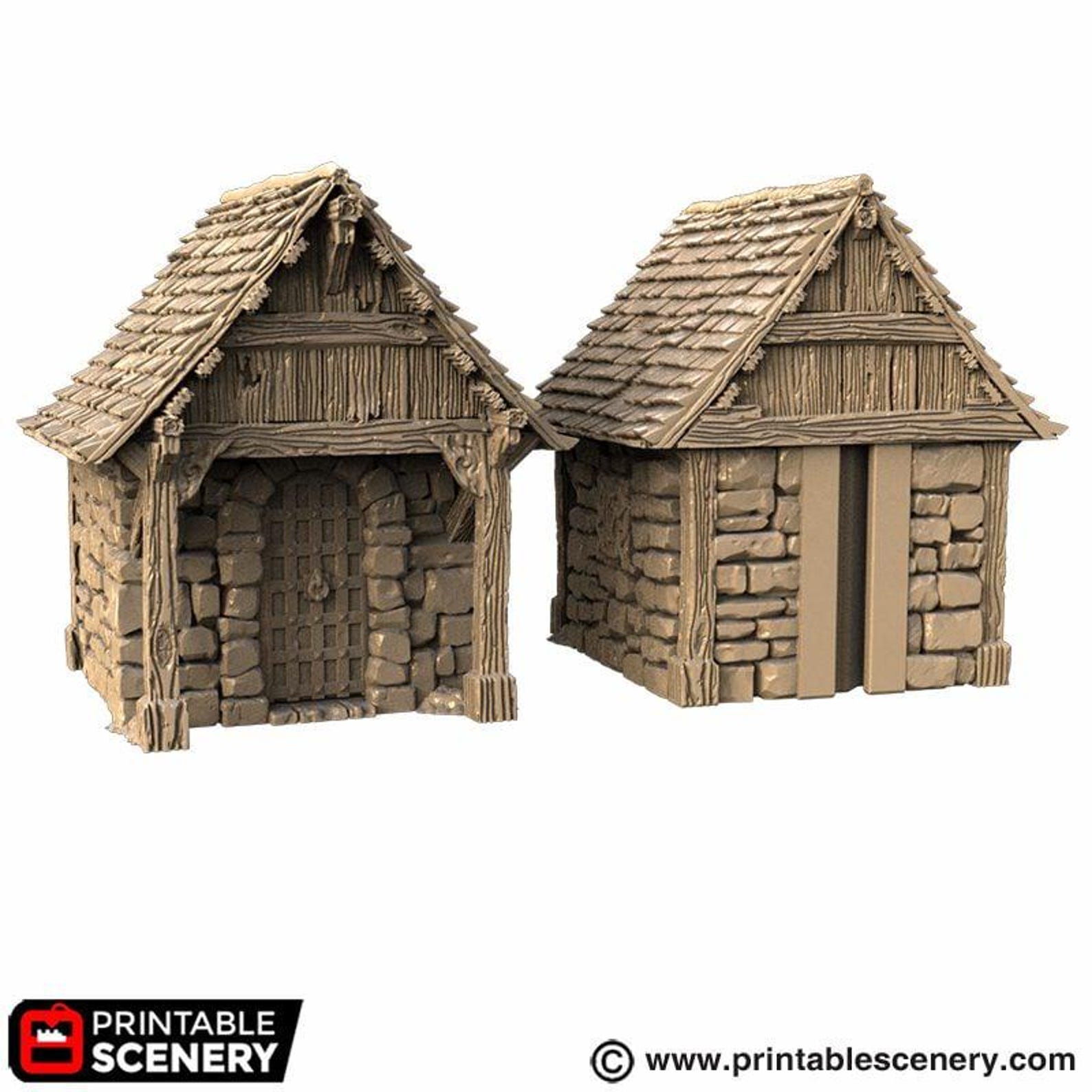 Dnd Outside Vault Scriptorium Manuscript Records Vault Medieval Village ...