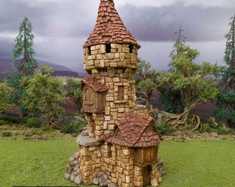 dnd Hagglethorn Hollow Tower  Warhammer Tabletop Scatter Terrain RPG Warhammer D&D Dungeons and Dragons