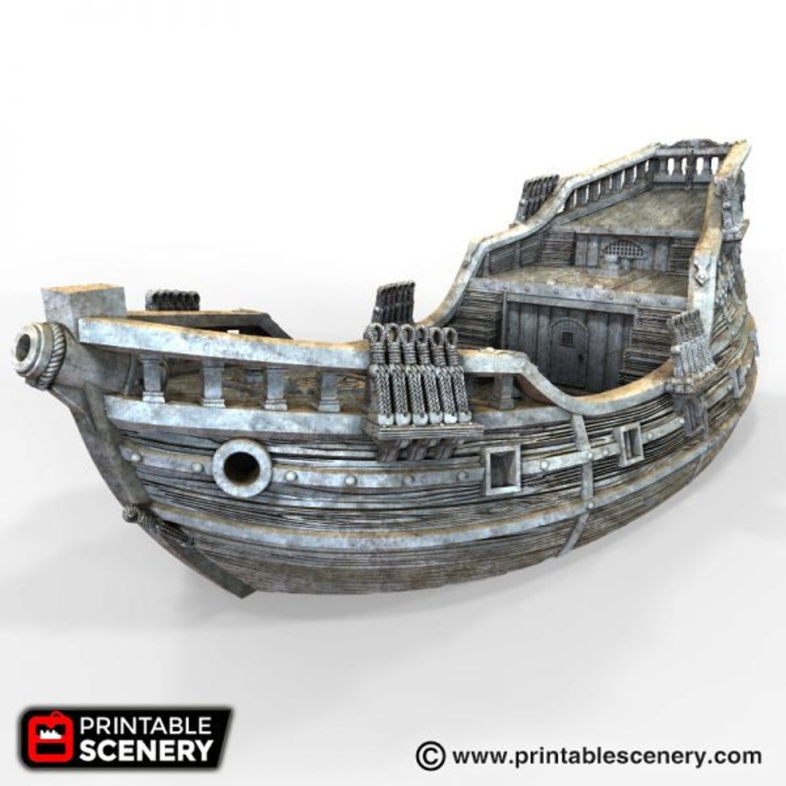 Dnd The Fluyt Ship Dungeons and Dragons Pirate Fleet Boat | Etsy