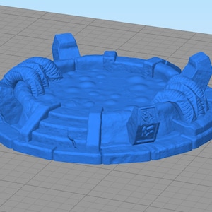dnd Alien Bubbling Pool - 28mm Alien Planet Ship Terrain RPG  D&D Dungeons and Dragons RPG Terrain  Te