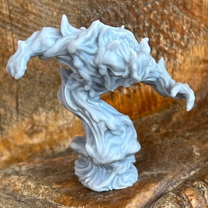 dnd Atlantis Water Elemental Sea Creature 28mm Miniature Tabletop Scatter Terrain Atlantis RPG  D&D Dungeons and Dragons