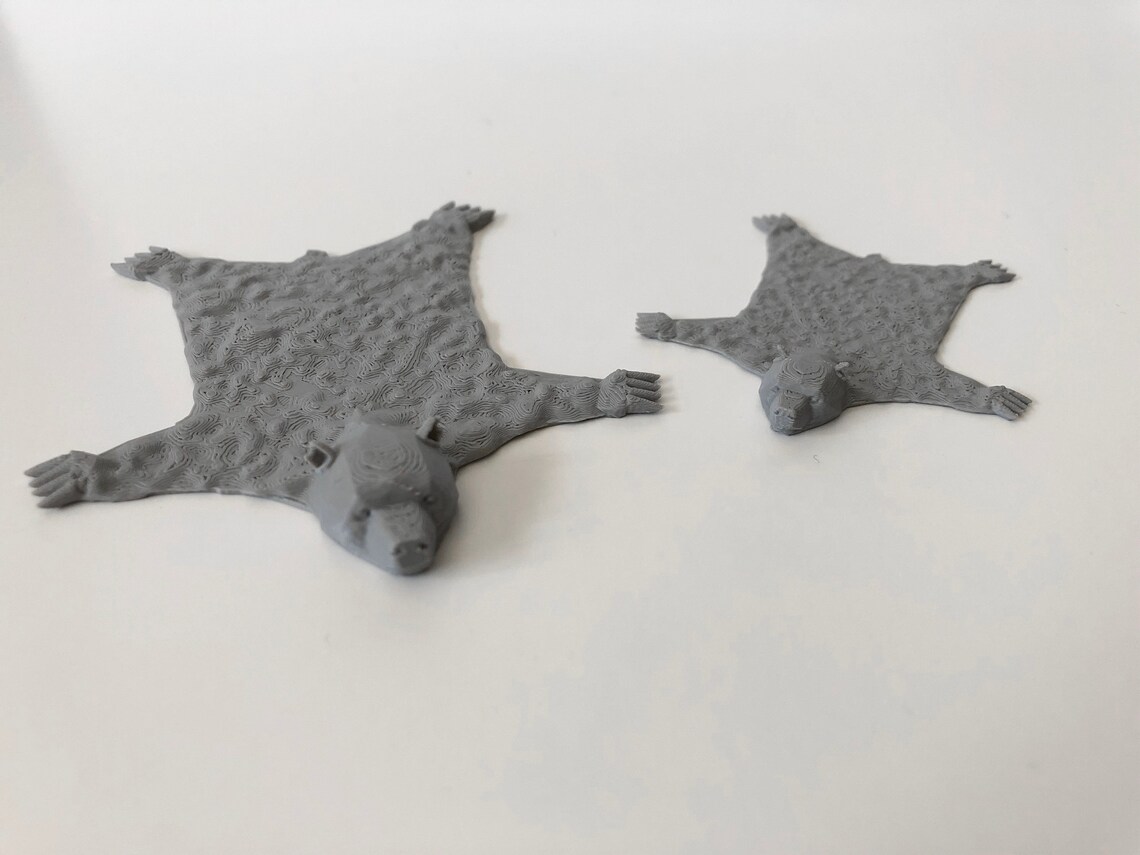 Dnd Bearskin Rugs Pelts Fur Trade Hunter Trophy Tanning Dire Bear ...