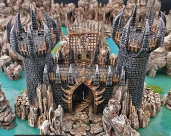 dnd Hellgate Goblin Grotto Underground Hell Cave Cavern Evil Tabletop Scatter Terrain RPG  D&D Dungeons and Dragons Elf Miniature