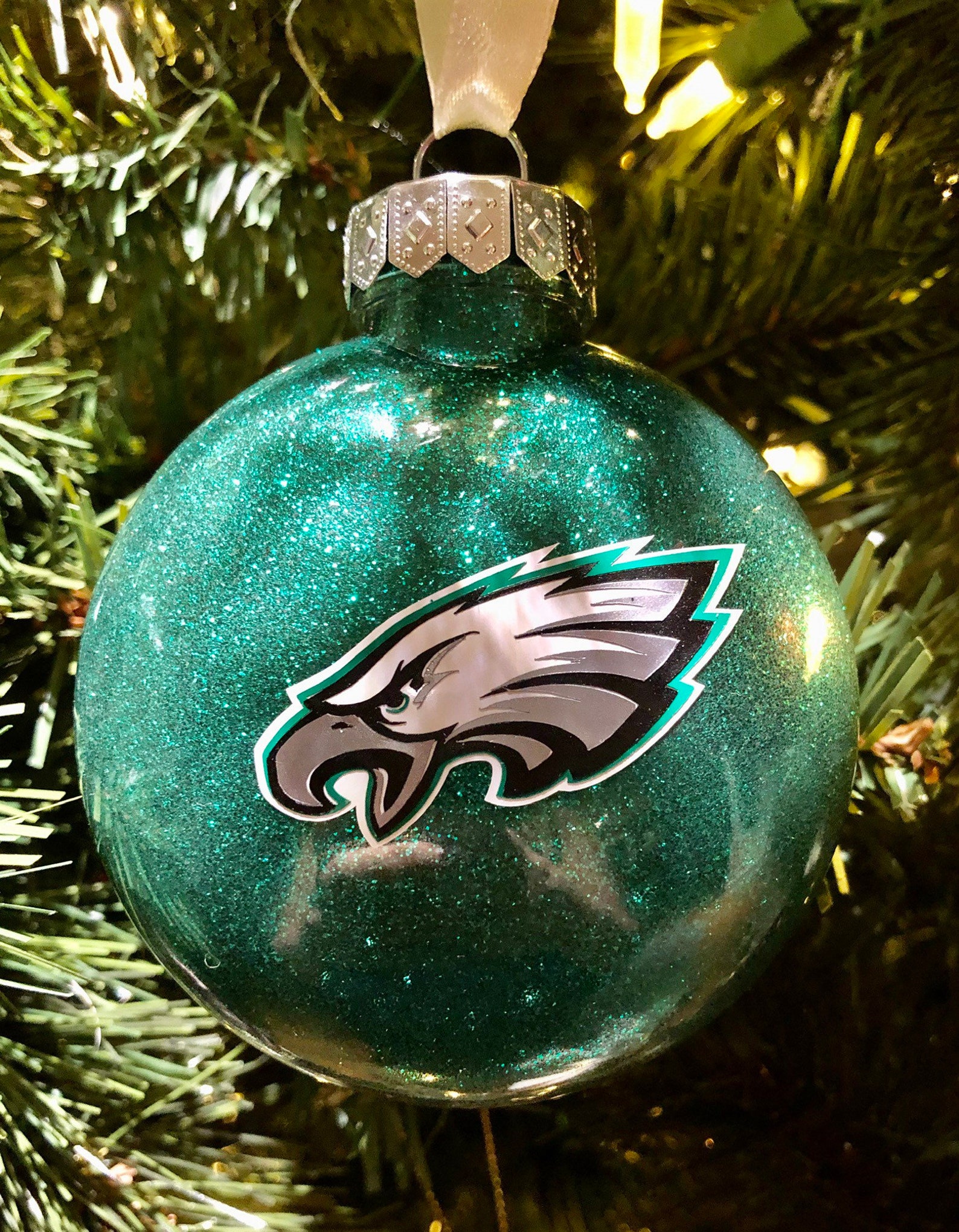 Philadelphia Eagles Christmas Ornament Eagles Christmas Etsy