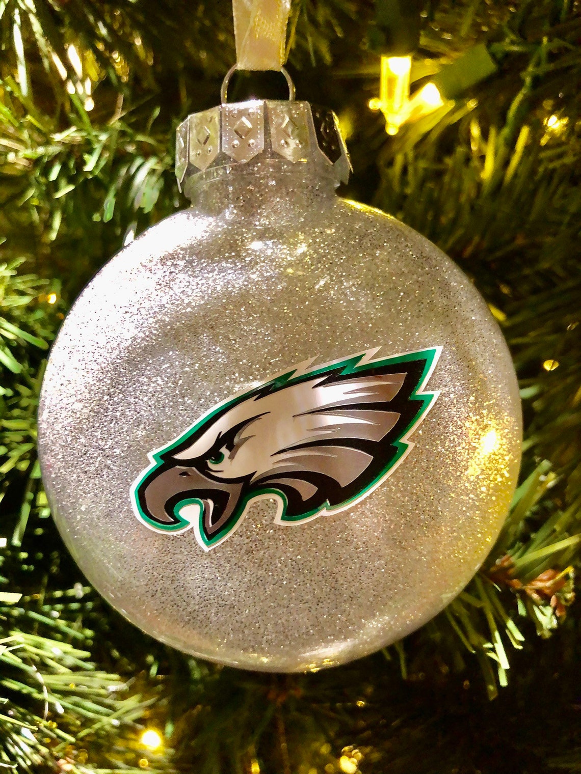 Philadelphia Eagles Christmas Ornament Eagles Christmas Etsy