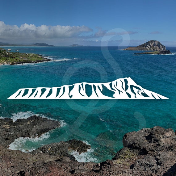 Shaka Hawaii Flag Vinyl Sticker Waterproof Decal Laptop Wall Window Bumper Sticker 5