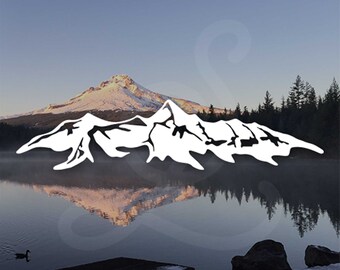 Colorado Mount Wilson Decal. Vinyl Decal Only. Personalize Car Windows, Side Doors, Camper, Cargo Box, Laptop.