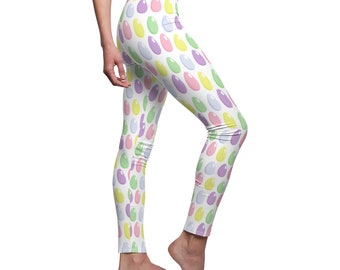 LEO BON Capri Tights Running Workout Leggings Cropped Pants Body Slimming Pants