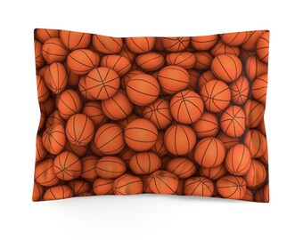 Federa per cuscino in microfibra a tema basket