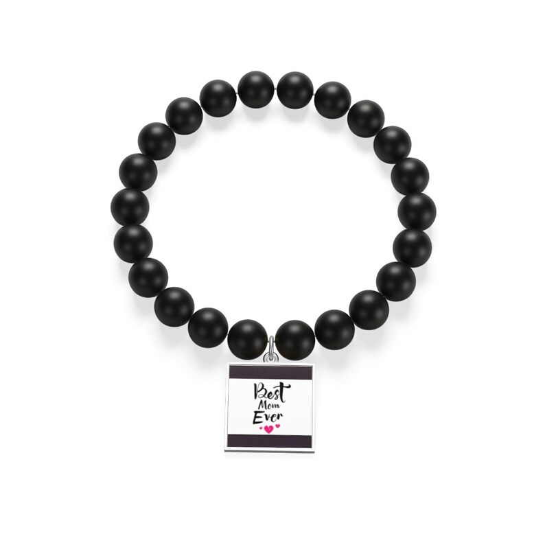 Best Mom Ever Bracelet Mother's Day Bracelet Gift From Etsy