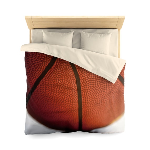 Basketball Themed Boys Room Microfiber Duvet Cover Etsy