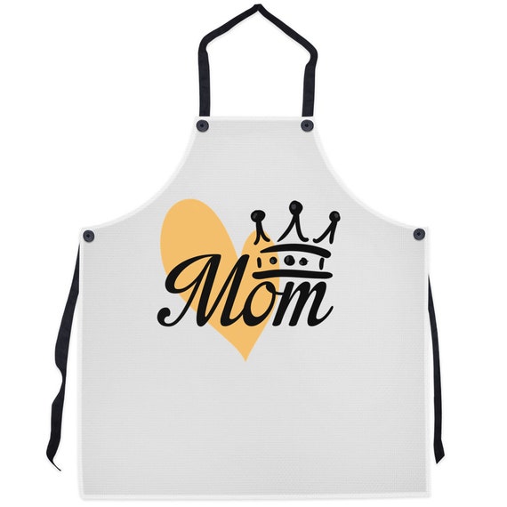 Personalised Baking Apron Queen of the Kitchen Mothers Day Sublimation Apron