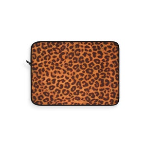 Leopard Print Laptop Case - Animal Print - Stylish Laptop Bag - Laptop Sleeve