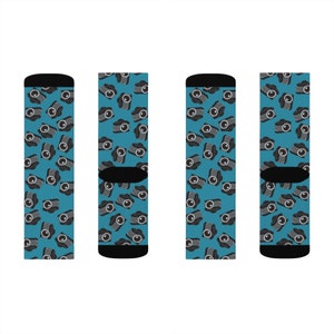 Camera Socks - Photographer Gift - Loves Photography - Sublimation Socks