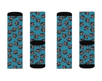 Camera Socks - Photographer Gift - Loves Photography - Sublimation Socks