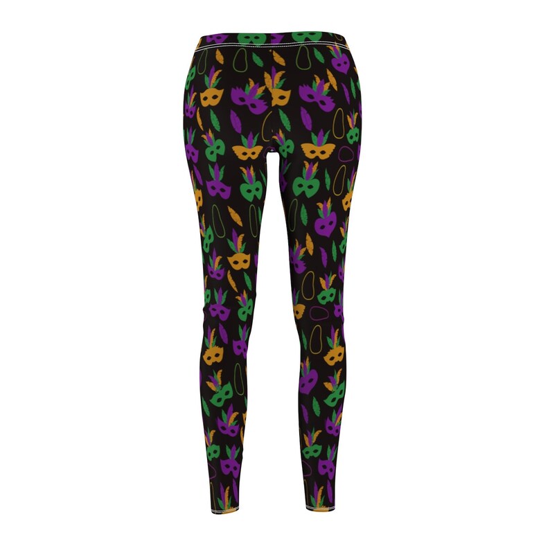 plus mardi gras leggings