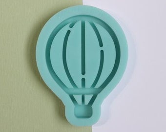 Hot Air Balloon Shaker Silicone Mold - 3.1 x 2.3 in Epoxy DIY Shaker Resin