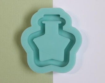 Potion Halloween Shaker Silicone Mold - 2.2 in x 2 in Epoxy DIY Shaker Resin