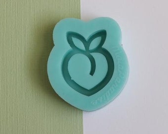 Peach Silicone Mold - Approx 1 in Epoxy DIY Shaker Resin