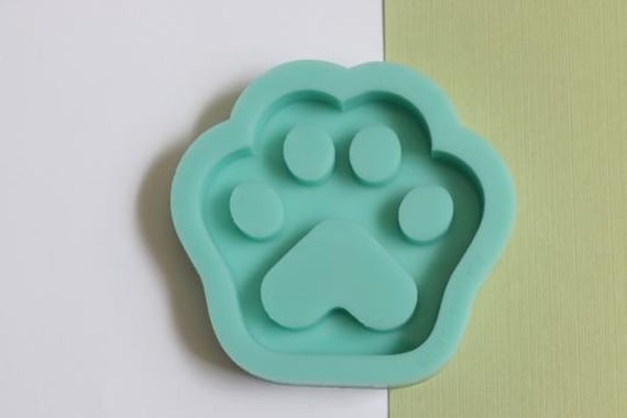 Silicone Mold Resin Mold Keychain Shaker Mold Paw Silicone Mold Paw Mold Shaker Mold Mold Dog Shaker Dog Paw Mold Paw Shaker Mold