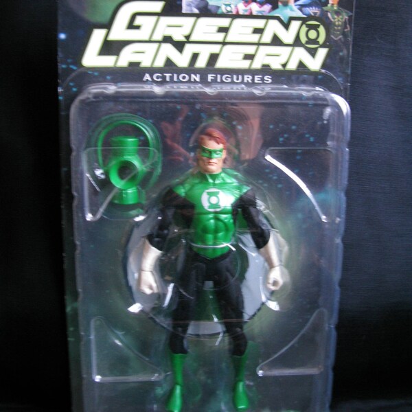 Vintage Action Figures | DC Direct Green Lantern Series 1 Hal Jordan Action Figure Sealed in Original Box Card Unopened