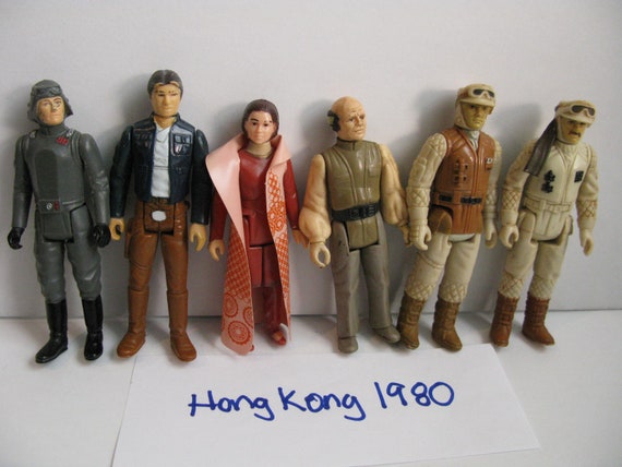 Vintage Star Wars Action Figures 1980 