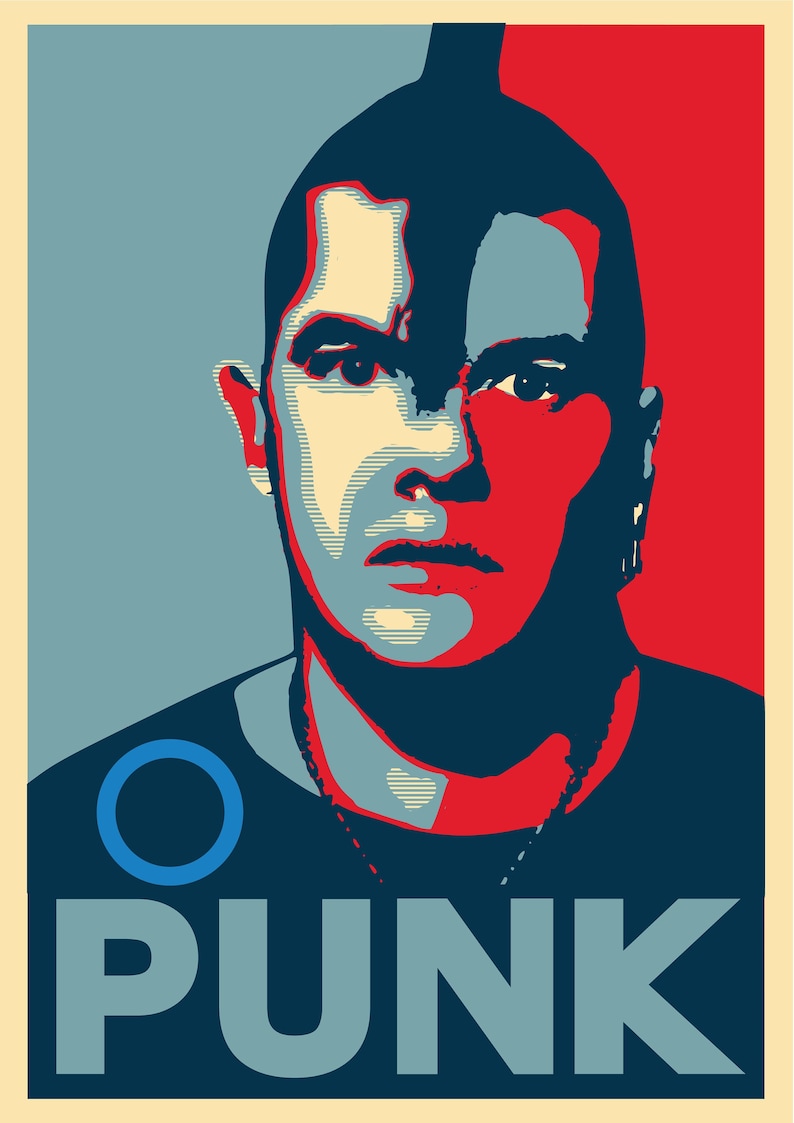 Darby Crash Punk Digital Art 100 Vector Etsy