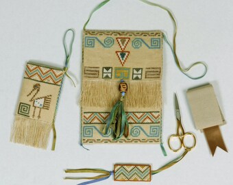 Allison's Native American Purse and Accessories + Necklaces - Chart - Instant Download - Giulia Punti Antichi GPA