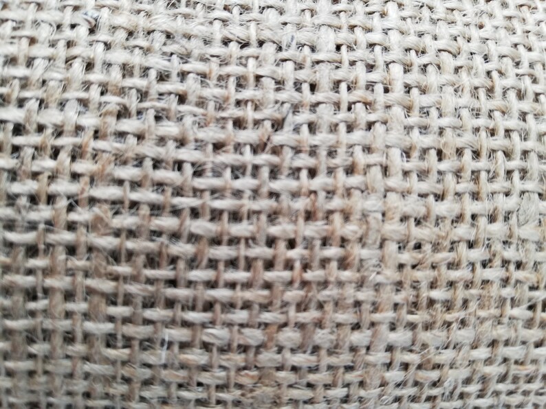 Jute / Hessian 50cm X 132cm Rug Canvas Etsy UK