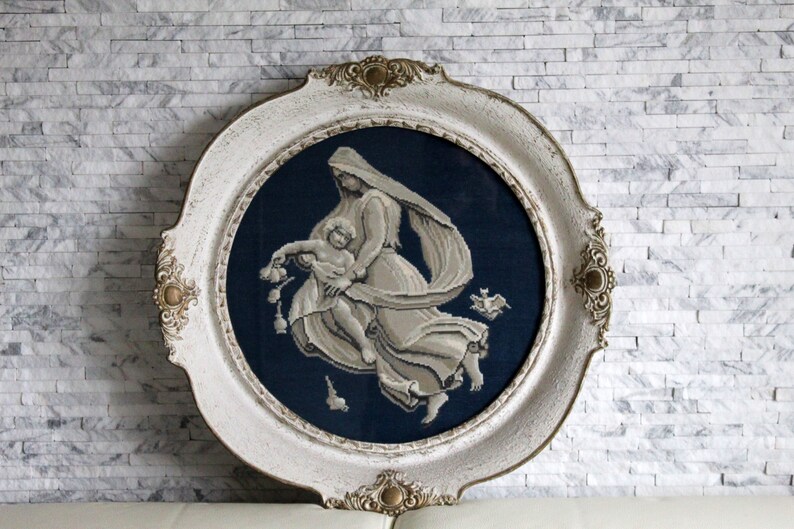 Needlepoint tapestryGreek mythology wall artWiehler gobelin image 0