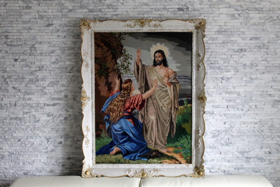 Wiehler gobelin Resurrection 35x 22Religious wall image 0