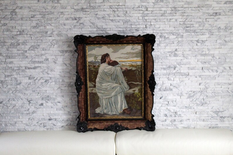 Wiehler gobelin Iphigenia 19.7x 15 Finished cross image 0