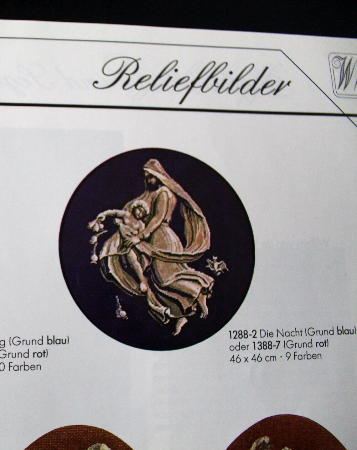 Needlepoint tapestryGreek mythology wall artWiehler gobelin image 3