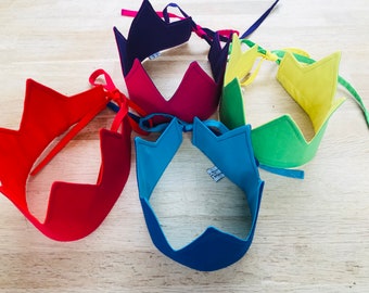 Reusable Cotton Party Crown: Eco-Friendly Celebration Hat