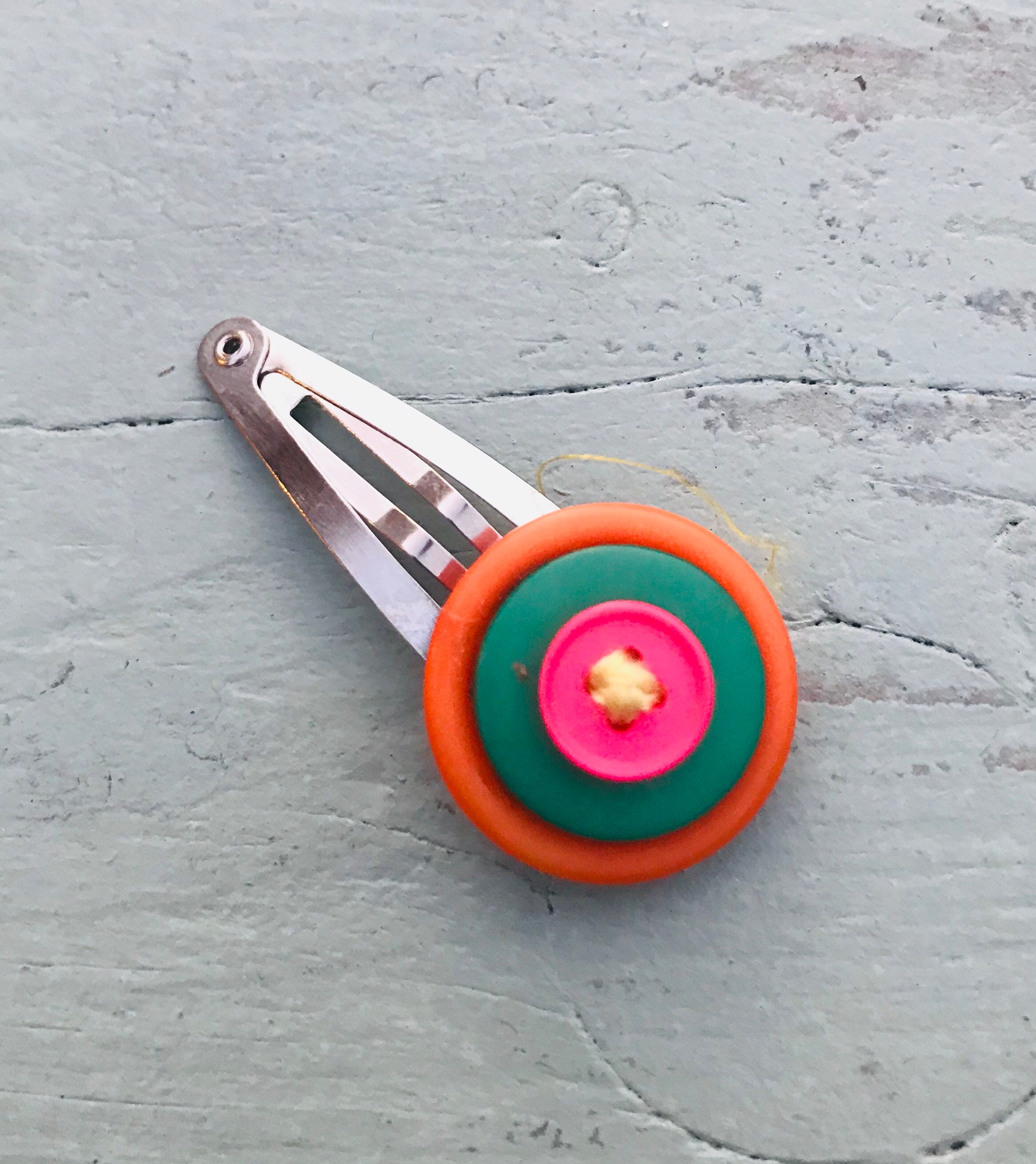 Hair Clips upcycled materials/ eco friendly / zero waste Etsy