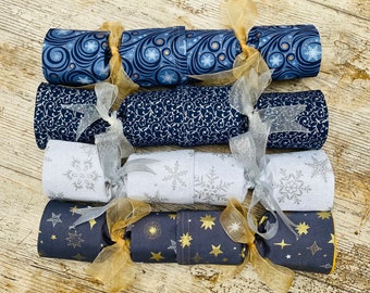 Deluxe Reusable Christmas Crackers, Reusable, Pullable, Eco friendly Christmas, Christmas table, Zero waste, refillable