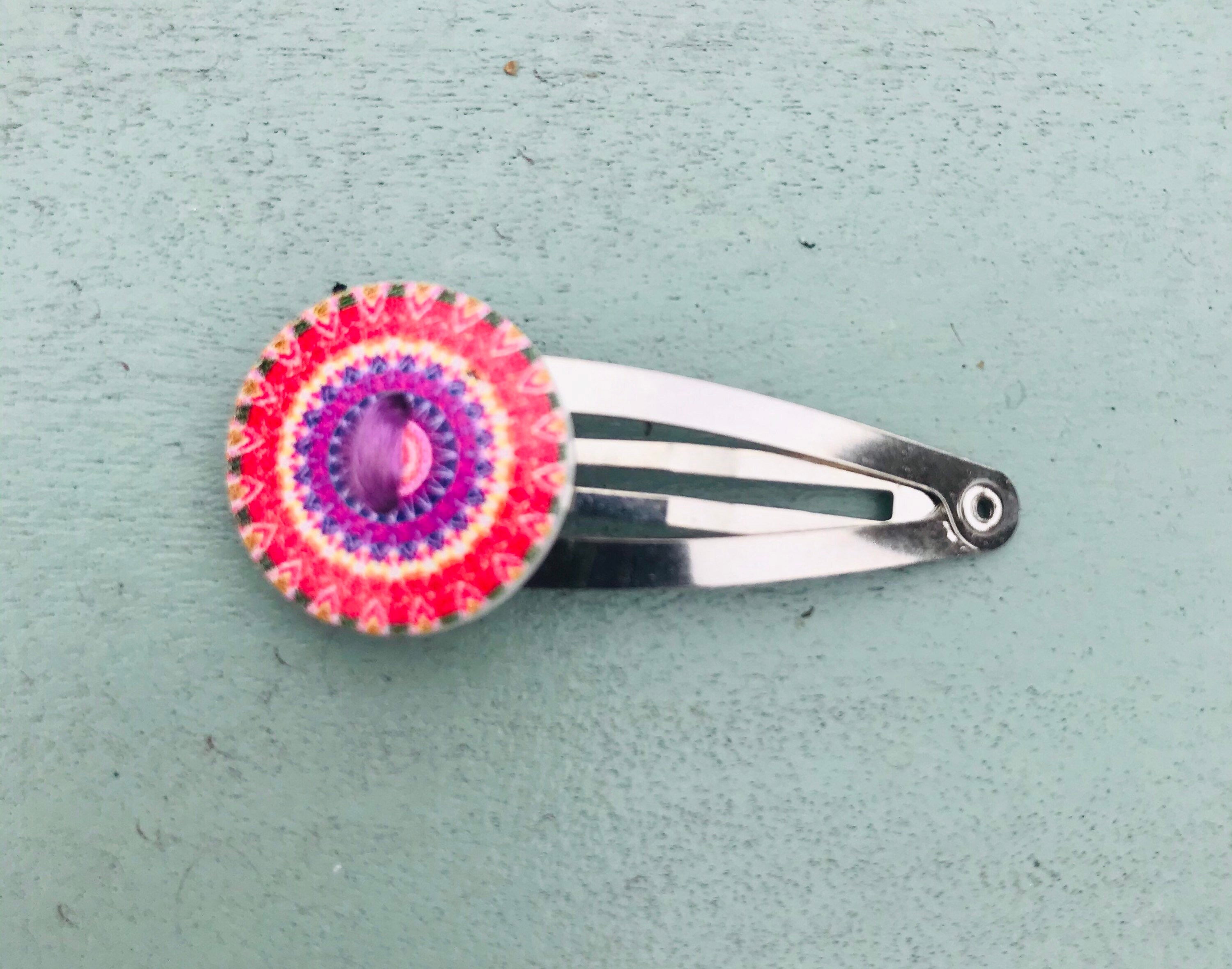 Hair Clips upcycled materials/ eco friendly / zero waste Etsy