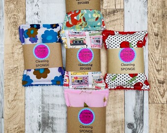 Reusable Cotton Dish Sponge: Eco-Friendly Zero Waste Cleaning