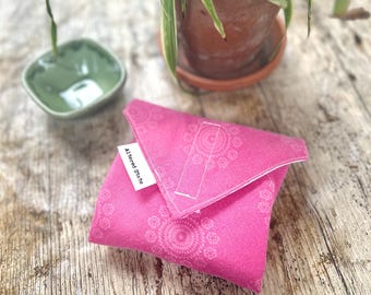 Reusable Sandwich Wrap: Washable Cotton Blend Food Wrap (30x30 cm)