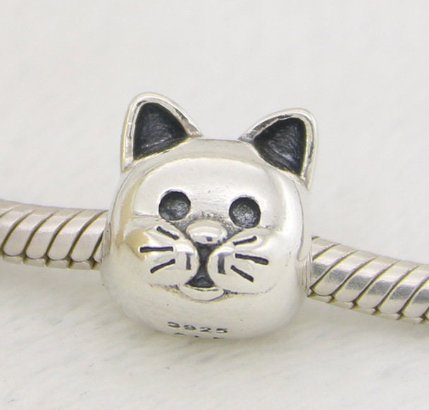 Pandora Bracelet Charms Curious Cat Charms925 Sterling Etsy