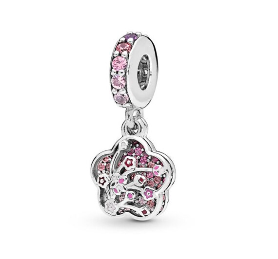 1pcs Pandora Charms Love In Full Bloom Peach Blossom Charm | Etsy 1pcs Pandora Charms Love In Full Bloom Peach Blossom Charm | Etsy