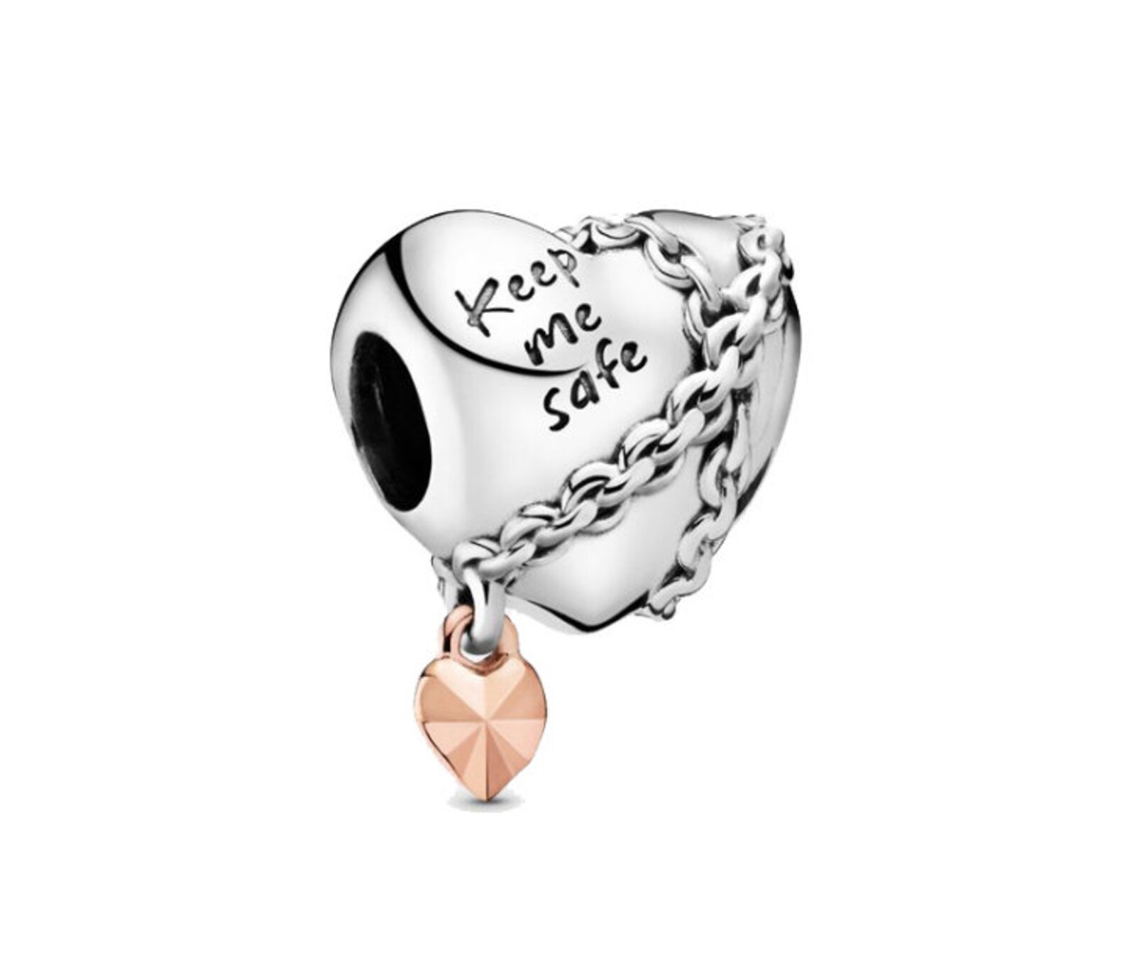 Pandora CharmsHeart CharmLove CharmValentine CharmChained Etsy