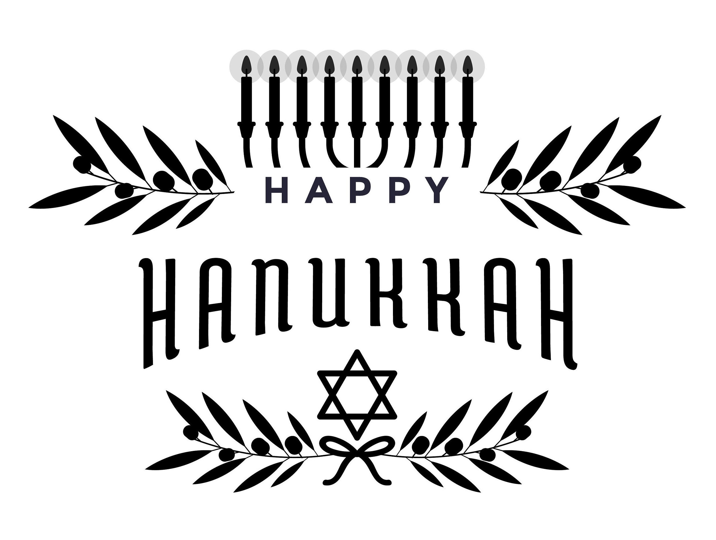 Happy Hanukkah Svg Hanukkah svg design David svg svg | Etsy