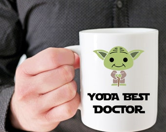 Yo Da Best Doctor Coffee Mug,Gift for Doctors,Doctor Gifts,Best Doctor Gifts,Funny Doctor Gifts,Star Wars Mug,Yoda Best Doctor Christmas Mug