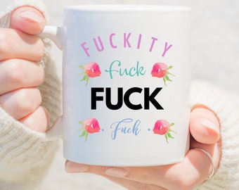 F*ckity Color Mug,Funny Curse Word Mug,Curse Word Mug,Cussing Mug,Mature Words Mug,Funny F*ck Mug,Sarcastic Mug,Profanity Mug,FunnyAdult Mug