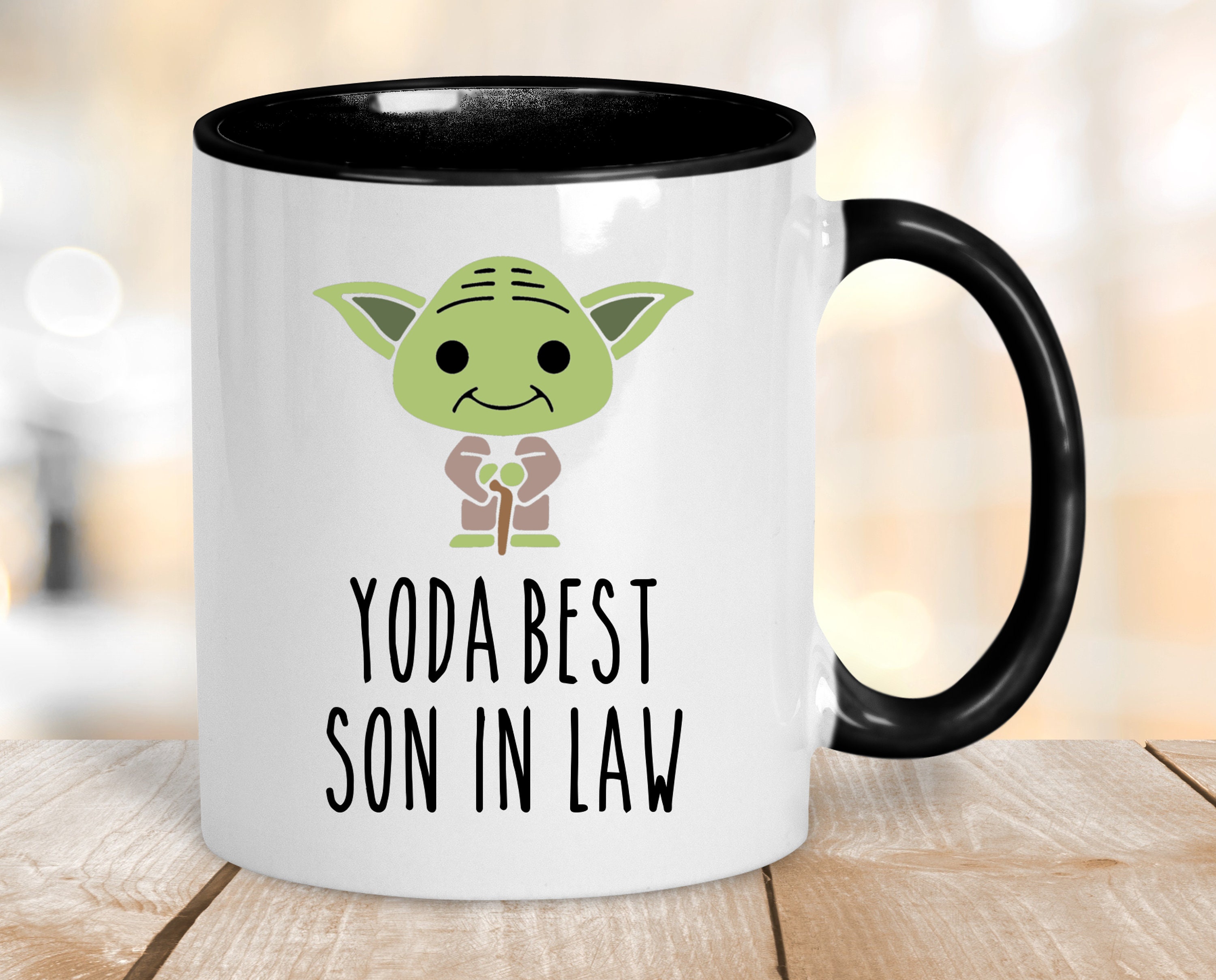 Yo Da Best Son in Law Coffee Mug Gift for Son in Law Funny Etsy
